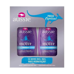 Kit Aussie Shampoo 360ml + Condic 180ml 