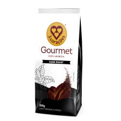 Café Gourmet 3 Corações 250gr Dark Roast