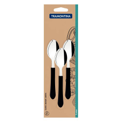 Conj. Colher de Chá Inox Tramontina 3pc 