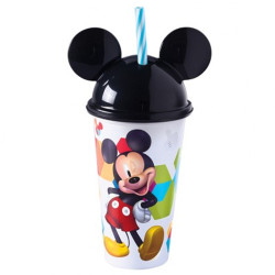 Copo Com Orelha Plasútil 500ml Mickey