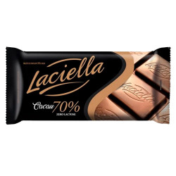 Chocolate Laciella 70% Cacau 80gr Sem La