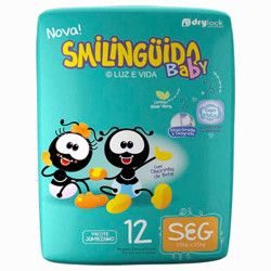 Fralda Descartável Smilinguido Pct Jumbi