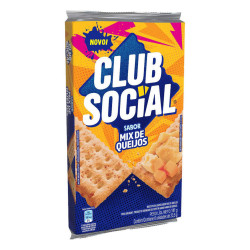 Biscoito Club Social 141gr Mix De Queijo