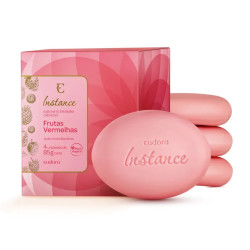 Sabonete Instance Com 4 Unidades Frutas 