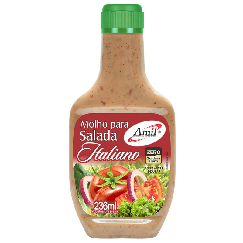 Molho de Saladas Amil 236ml Italiano