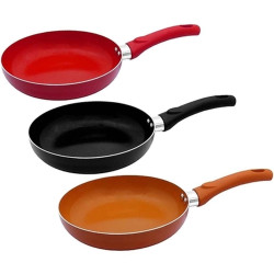 Frigideira Cerâmica 24cm Colorida Hauskr