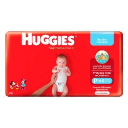 Fralda Huggies Supreme Care Mega