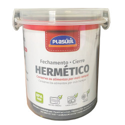 Porta Mantimentos Redondo Plasútil 1,2L 