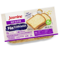 Pão Jasmine Sem Glúten 350gr Tradicional