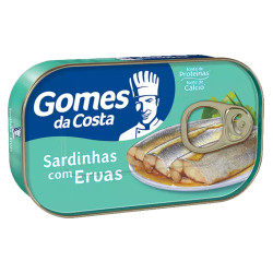 Sardinha Gomes da Costa 125gr Ervas