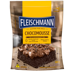 Mistura Bolo Fleischmann 400gr Chocomous