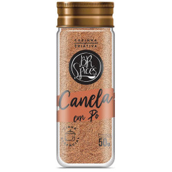 Canela em Pó Br Spices Vidro 50gr