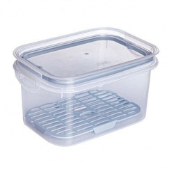 Pote Retangular Trava Mais Plasútil 1,2l