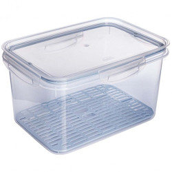 Pote Retangular Trava Mais Plasútil 4L C