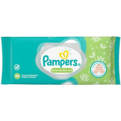 Toalha Umidecida Pampers com 48 Unidades