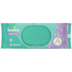 Toalha Umidecida Pampers com 48 Unidades
