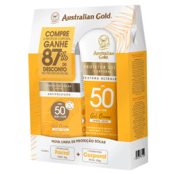 Kit Protetor Solar Australian Gold FPS 5