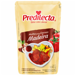 Molho Predilecta Madeira 300gr Sachê