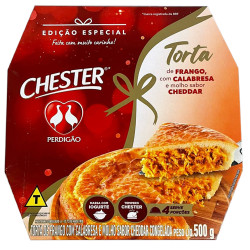 Torta Perdigão 500gr Frango com Calabres