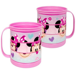 Caneca Divertida Plasútil 360ml Minnie