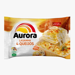 Lasanha Aurora 600gr 4 Queijos