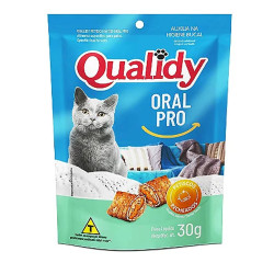 Petisco Para Gatos Qualidy 30gr Oral Pro