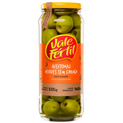 Azeitona Vale Fértil Verde Vidro 160gr S