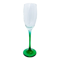 Taça Champanhe Barone 190ml Verde
