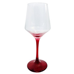 Taça Água Brunello 490ml Vermelha