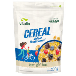 Cereal Matinal Vitalin Sem Glutén 200gr 
