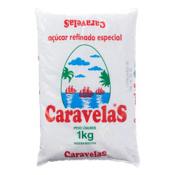 Acucar Refinado Caravelas 1kg