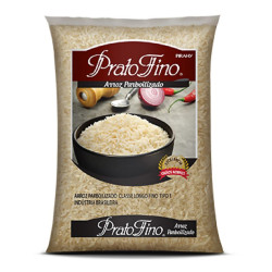 Arroz Prato Fino Parboilizado 1kg