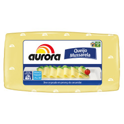 Queijo Muçarela Aurora Pedaço KG