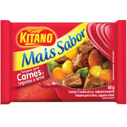 Tempero Mais Sabor Kitano 60gr Carne