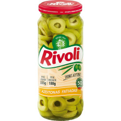 Azeitona Rivoli Fatiada Vd 160gr Verde