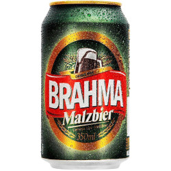 Cerveja Brahma Lata 350ml Malzebier