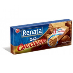 Biscoito Wafer Renata 115gr Chocolate
