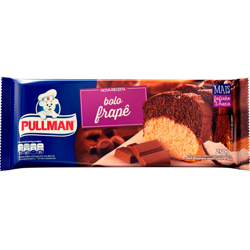 Bolo Pullman 250gr Frappe California