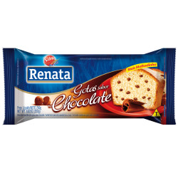 Bolo Renata 250gr Gotas De Chocolate