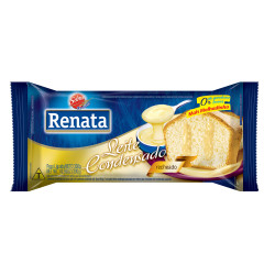 Bolo Renata Recheado 300gr Leite Condens