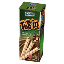 Wafer Recheado Tubin 48gr Avela