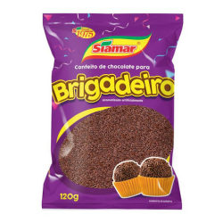 Confeito Siamar 120gr Chocolate Brigadei