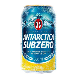 Cerveja Antarctica Lata 350ml Sub Zero