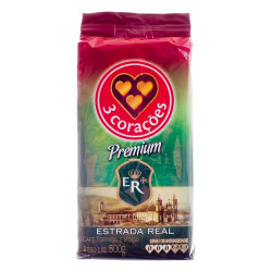 Cafe 3 Coracoes Premium 500gr VAcuo