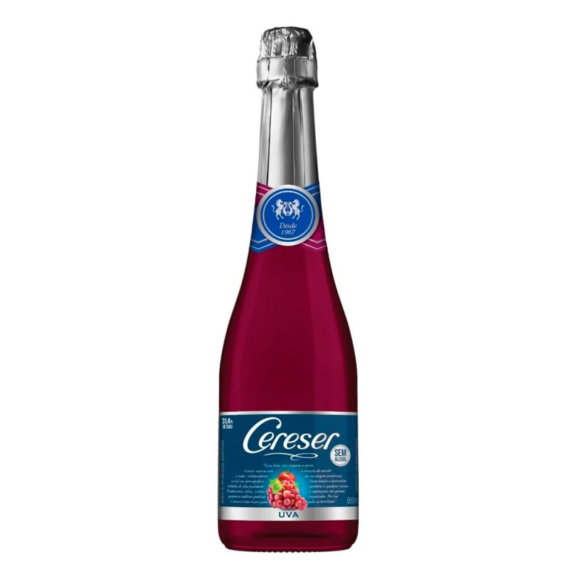 Espumante Cereser 660ml sem Álcool Uva