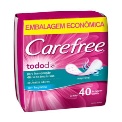 Absorvente Carefree  Tododia sem Perfume