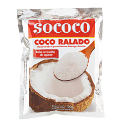 Coco Ralado Natural Sococo 100gr