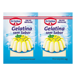 Gelatina em Po sem Sabor Dr.Oetker 24gr 