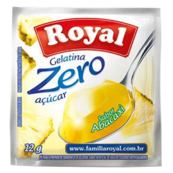 Gelatina em Po Royal Zero 12gr  Abacaxi