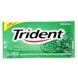 Goma Mascar Trident 8gr Menta Verde